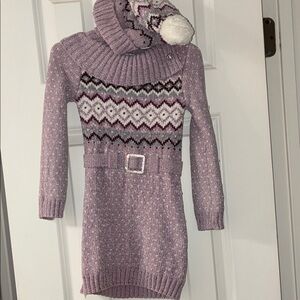 Little Lass Lavender Dress and matching hat size 4T